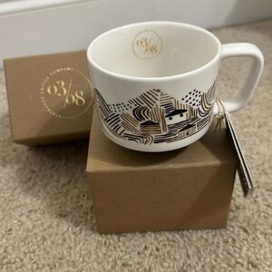 NIB Starbucks Artisan Series 03/08 Where it All Begins Farmer Story Ceramic Mug